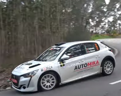 Paulo Antunes / Alberto Oliveira em Peugeot 208 Rally4